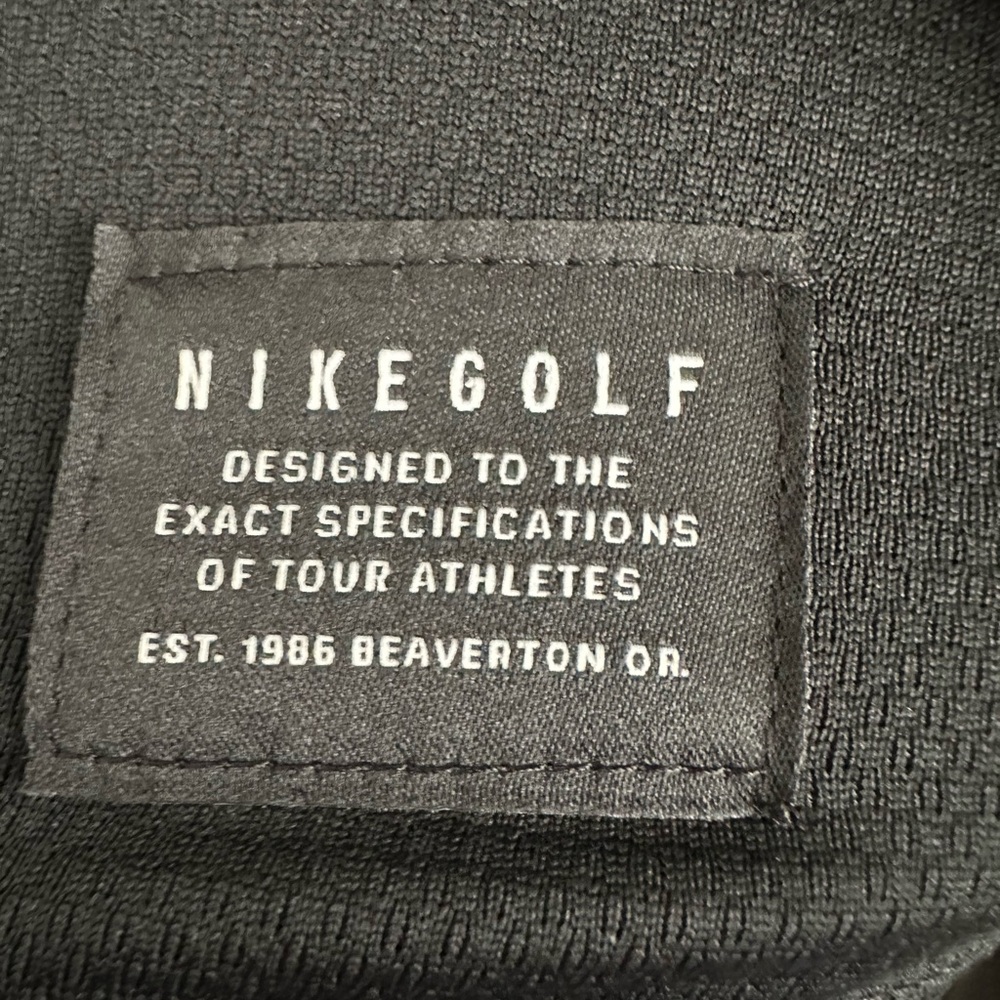Nike Golf Seahawks Men’s 1/2 Zip Shirt Long Sleeve Pullover Black Size XL - Picture 12 of 13
